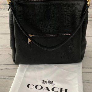 Coach Shay Medium Pebble Leather Shoulder Bag